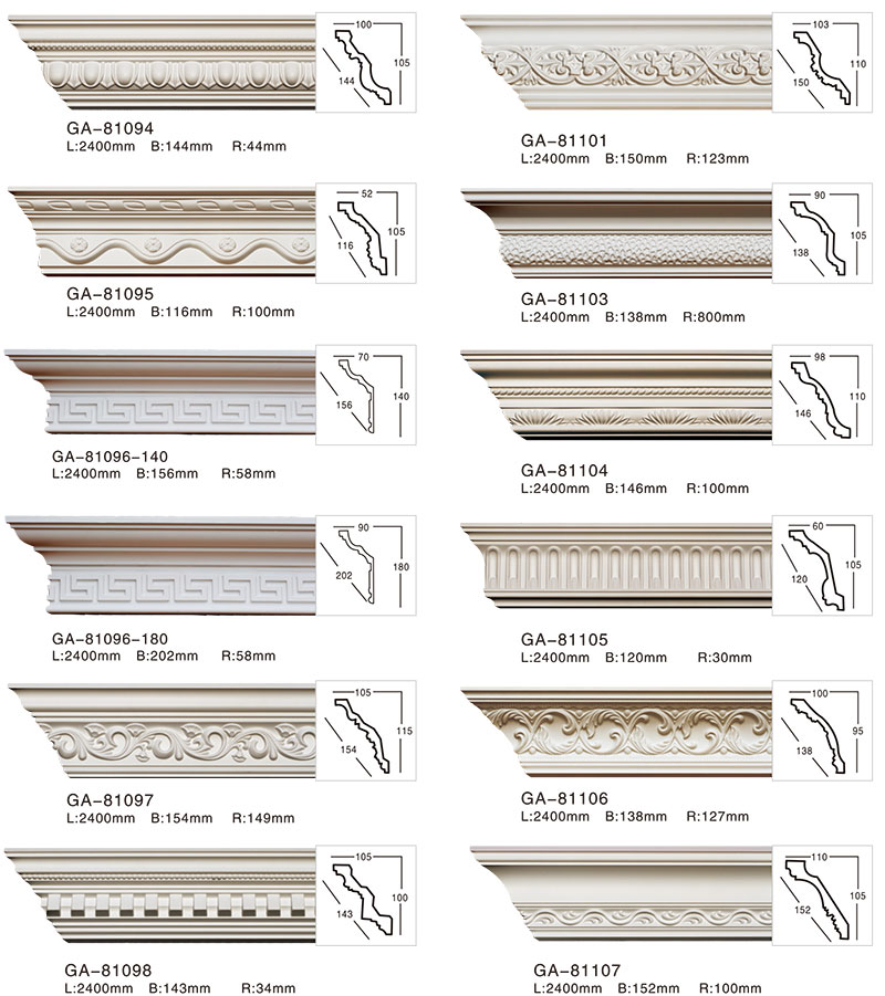 PU Cornice Molding