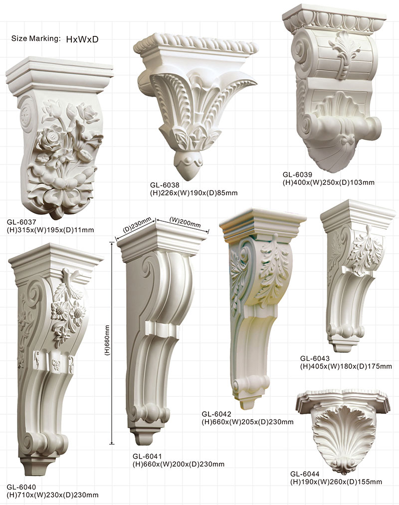 Polyurethane Corbels